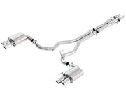 Borla® (18-22) Mustang GT ATAK 304SS 3" Cat-Back System without AEV - 10 Second Racing