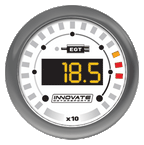 Innovate Motorsports® MTX-D Exhaust Gas Temperature Gauge - 10 Second Racing