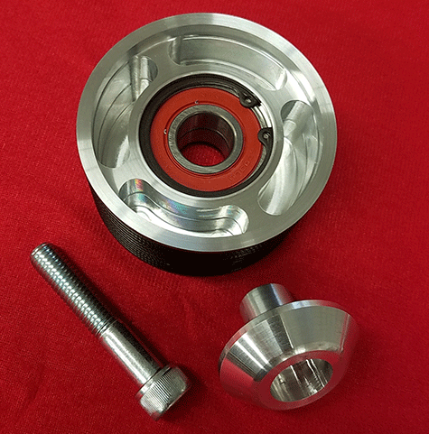 TBA® (15-21) Demon/Hellcat/Trackhawk Grooved Serpentine Belt Tensioner Pulley - 10 Second Racing