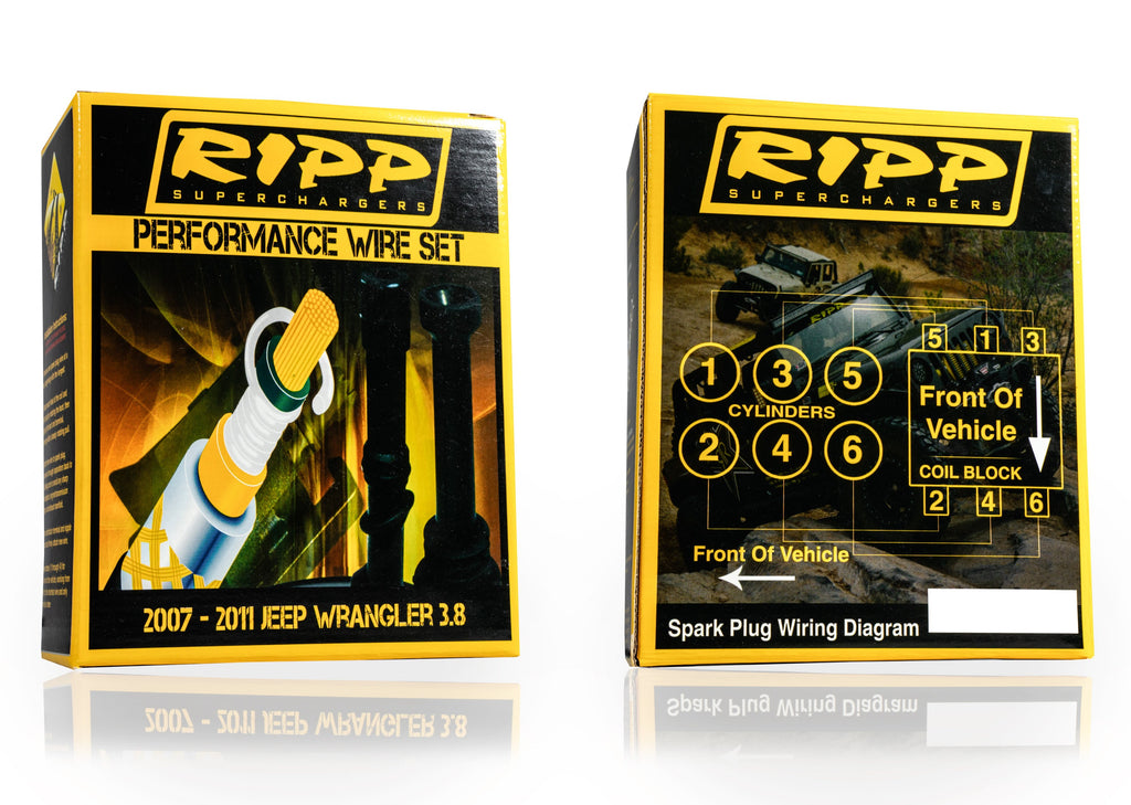 RIPP® (07-11) Wrangler JK Performance Spark Plug Wires