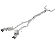 Borla® (16-20) Cadillac CTS-V S-Type™ Stainless Steel Cat-Back Exhaust System with Quad Rear Exit 