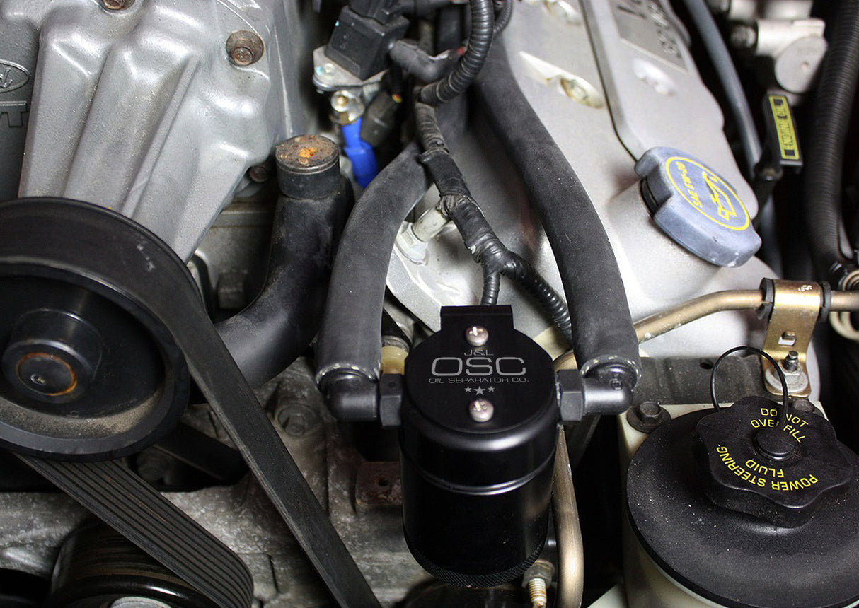 J&L® (99-04) Mustang Cobra/Mach 1 Driver Side 3.0 Oil Separator Kit