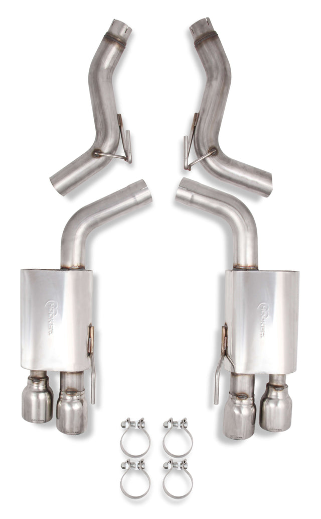 Hooker® BlackHeart (18-19) Mustang Axle-Back System 