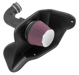 K&N® 63-2590 - 63 Series AirCharger® Polyethylene Cold Air Intake System with Red Filter 