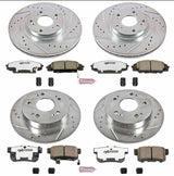 Power Stop® (06-11) Civic Si Z26 Street Warrior Brake Kit - 10 Second Racing