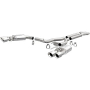 Magnaflow® (18-21) Mustang GT Competition Series™ 409SS Cat-Back Exhaust System with Quad Rear Exit - 10 Second Racing