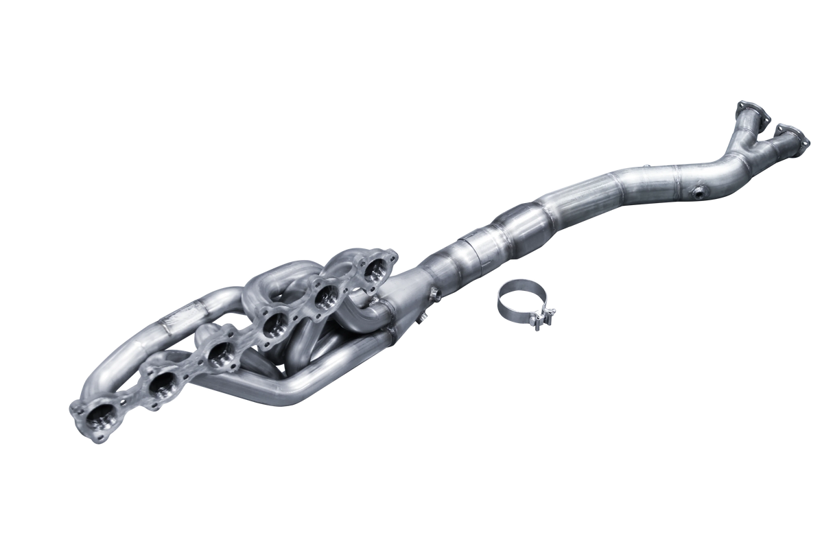 American Racing Headers® (00-06) BMW M3 E46 304SS 1-3/4" x 3-1/2" Long Tube Headers with Mid-Pipe