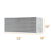 Mishimoto® Universal 9.79" x 3.94" x 3.94" Air-To-Water Race Intercooler Core