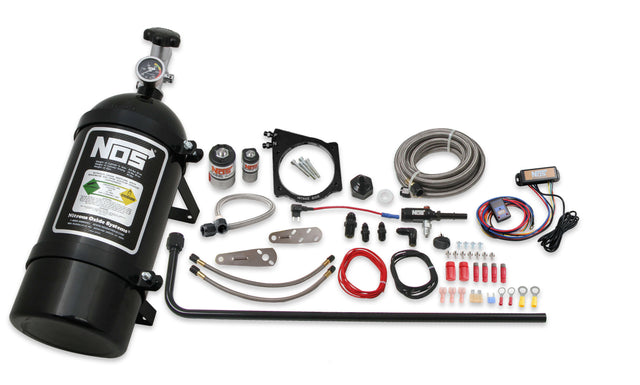 NOS® (04-15) GM LS 102mm/105mm 4-Bolt Throttle Wet Plate Nitrous Oxide System - 10 Second Racing