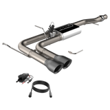 QTP® (14-18) Silverado/Sierra 304SS 3" Screamer Side Exit Cat-Back System with 4.5" OD Tips