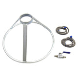 Nitrous Express® Bottle Transfer Kit (Complete W/Stand, Control Valve, & Lines) - 10 Second Racing