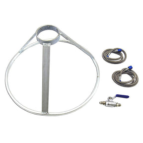 Nitrous Express® Bottle Transfer Kit (Complete W/Stand, Control Valve, & Lines) - 10 Second Racing