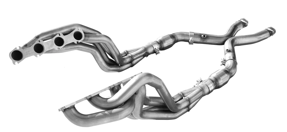 American Racing Headers® (99-04) Mustang 2V 304SS 3" Long Tube Headers with Mid-Pipes