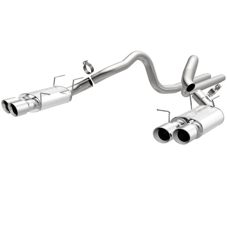 Magnaflow® (13-14) Mustang GT500 Street Series™ 409SS Cat-Back Exhaust System with Quad Rear Exit - 10 Second Racing