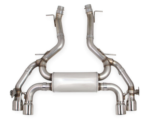 Hooker® (16-21) Camaro SS 304SS Axle-Back Exhaust System - 10 Second Racing