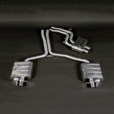 Capristo® (12-15) Audi RS4 B8 ECE Valved Exhaust System with Middle Silencer Pipes