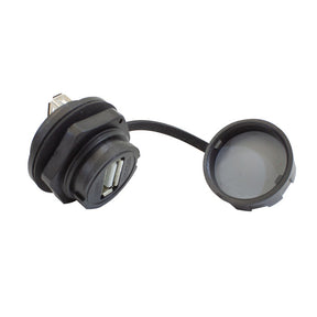 Nitrous Express® USB Bulkhead Socket - 10 Second Racing