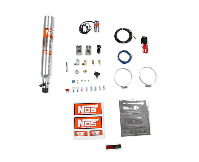 NOS® Sneeky Pete Hidden Nitrous System Complete Kit w/10 oz Bottle for Carbureted Applications Only - 10 Second Racing
