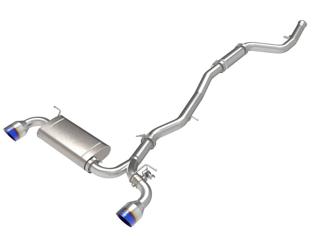 Takeda® (21-24) GR Supra 2-1/2" to 3" 304SS Cat-Back Exhaust