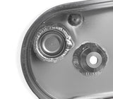 Holley® GM LSX Fabricated Aluminum Valve Covers with OE Coil Stands