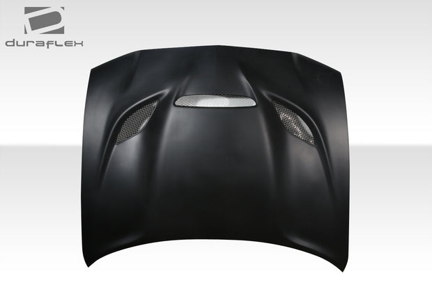 Duraflex® (11-14) Charger Hellcat Style Fiberglass Hood (Unpainted) 