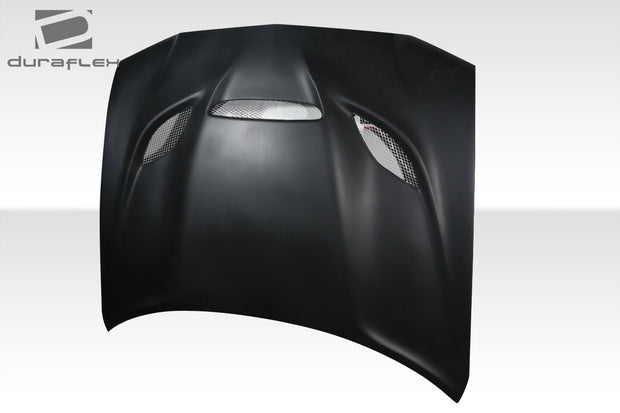 Duraflex® (11-14) Charger Hellcat Style Fiberglass Hood (Unpainted) 