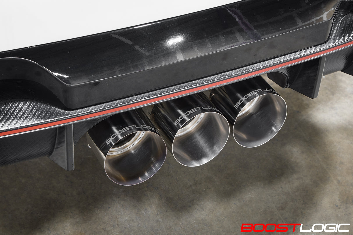 Boost Logic® (17-21) Civic Type-R Titanium Cat-Back Exhaust System