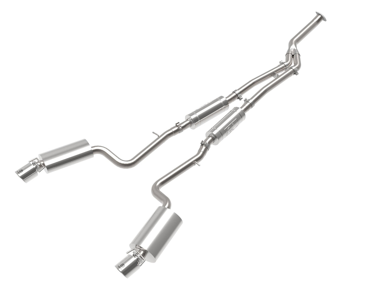 Takeda® (16-23) Lexus IS200t/IS300 2.0L 3" to 2.5" 304SS Cat-Back Exhaust