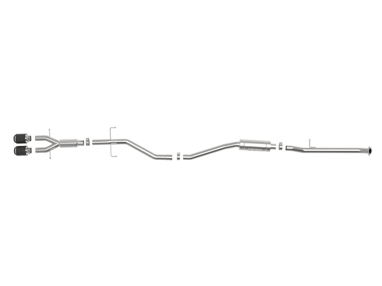 Takeda® (17-20) Civic Si Sedan 2-1/2" 304SS Cat-Back System