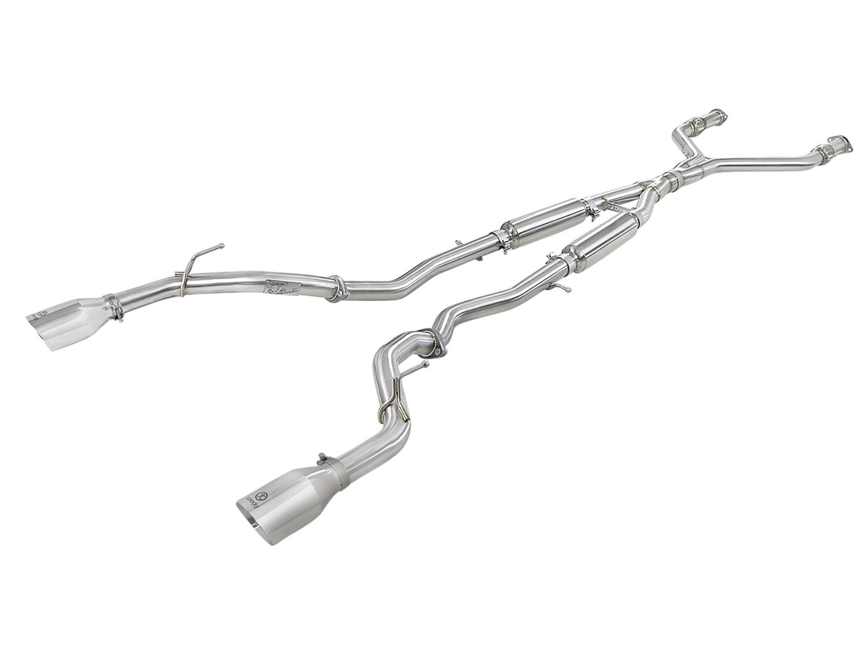 Takeda® (17-23) Infiniti Q60 2.5" 304SS Cat-Back System
