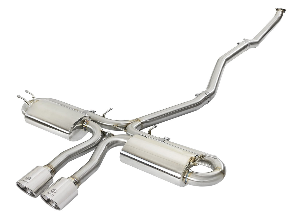 Takeda® (17-20) Civic Si Sedan 3" to 2-1/2" 304SS Cat-Back System