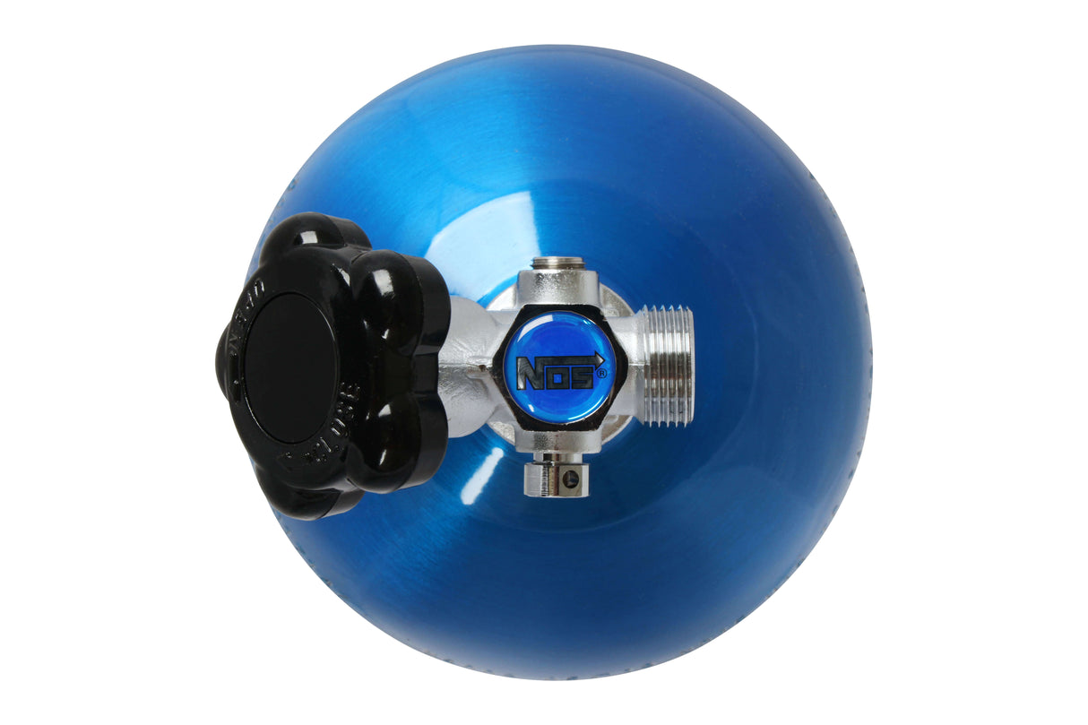 NOS® Nitrous Bottle & Mini Hi-Flo Valve - 10 Second Racing