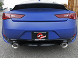 Takeda® (17-23) Infiniti Q60 2.5" 304SS Axle-Back System