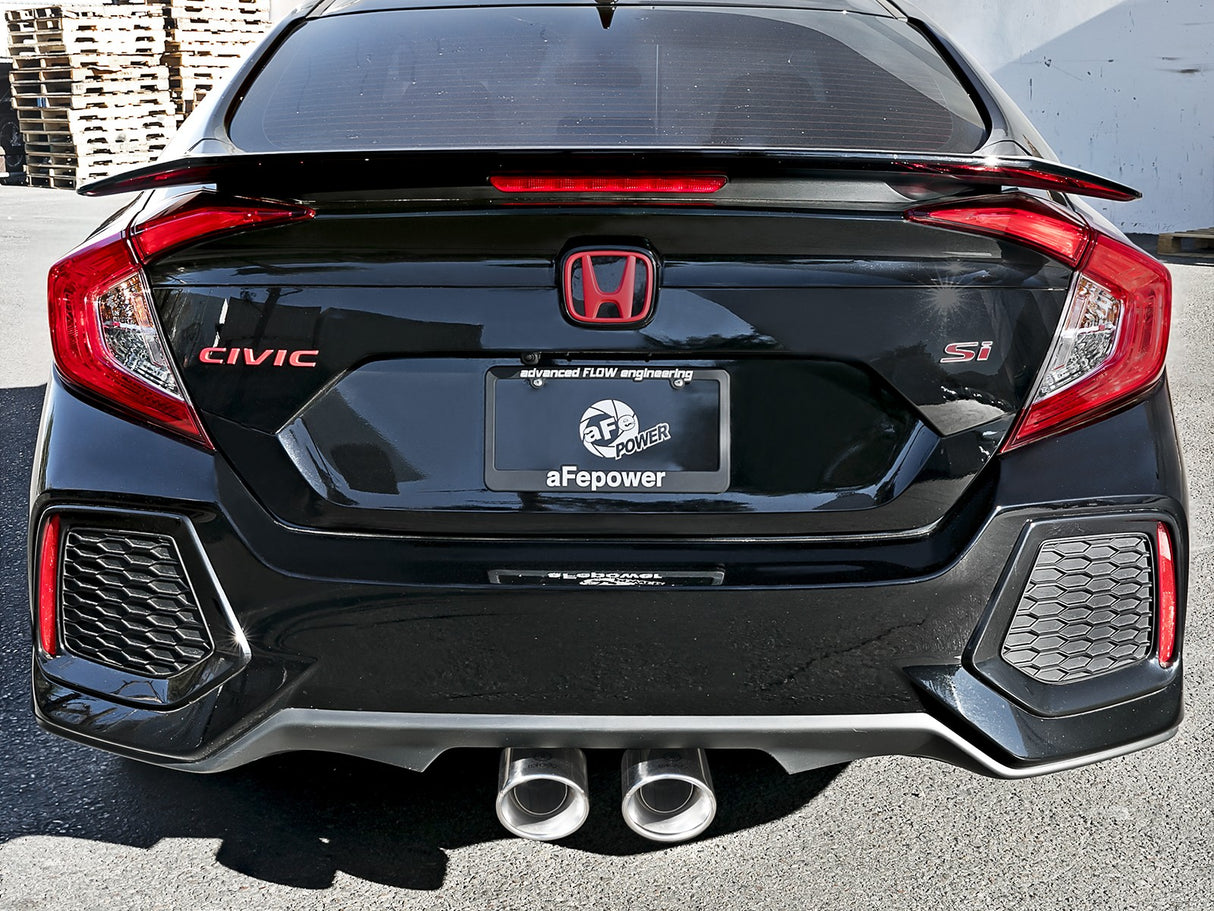 Takeda® (17-20) Civic Si Coupe 3" to 2-1/2" 304SS Cat-Back System