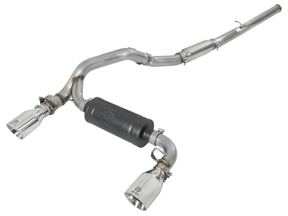 Takeda® (16-18) Focus RS EcoBoost 3" 304SS Cat-Back System