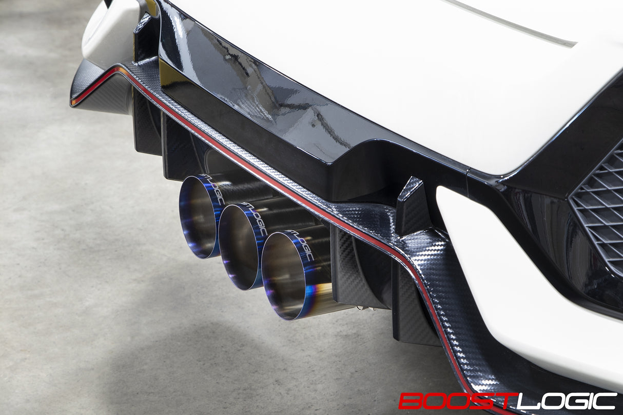 Boost Logic® (17-21) Civic Type-R Titanium Cat-Back Exhaust System