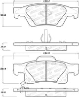 Stoptech® (12-23) WK2 SRT Sport Performance Brake Pads