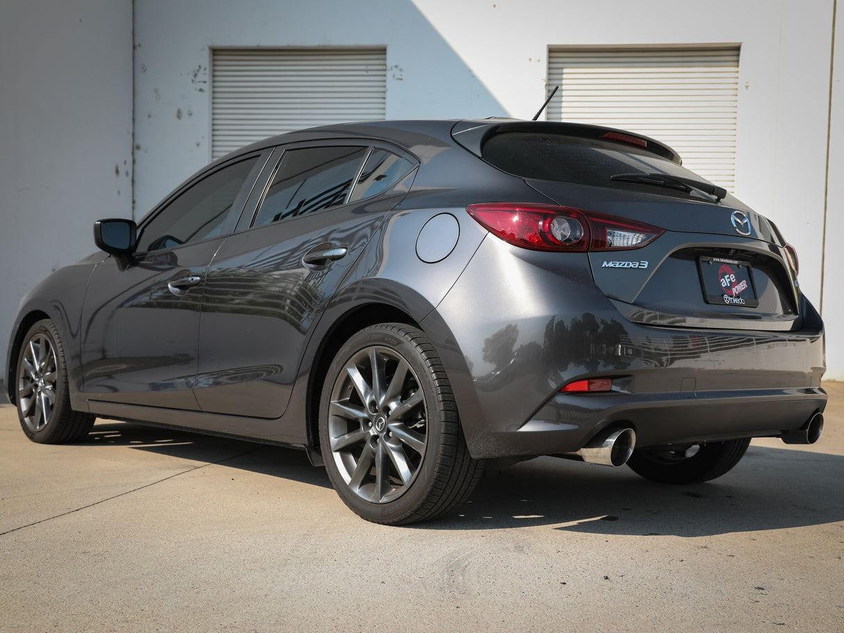 Takeda® (14-18) Mazda 3 Hatchback 304SS 2.5"Cat-Back System