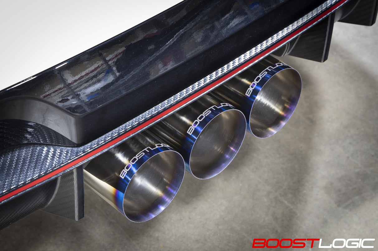 Boost Logic® (17-21) Civic Type-R Titanium Cat-Back Exhaust System