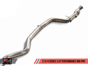 Awe Tuning® (12-16) BMW 335i/435i 304SS 3" Mid-Pipe