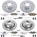 Power Stop® (03-08) BMW Z4 Z26 Street Warrior Brake Kit - 10 Second Racing