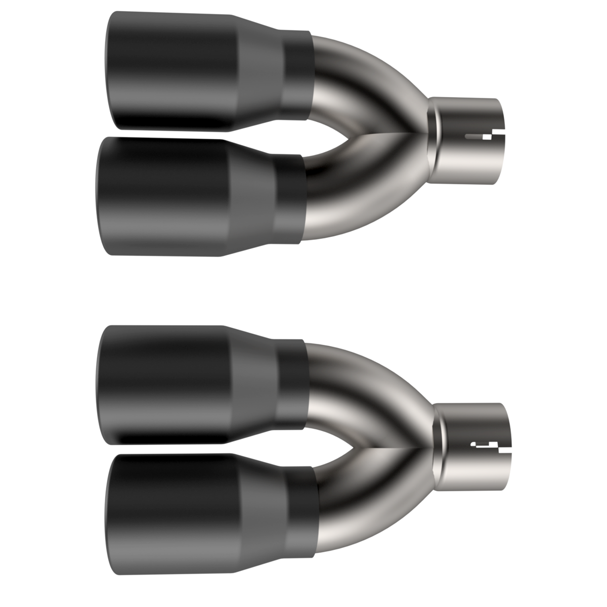 QTP® (15-23) Challenger R/T 304SS 3.5" OD Valvetronic Quad Tip Adapter