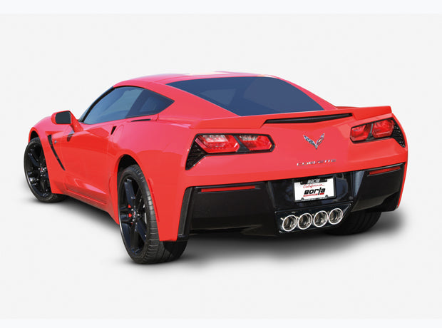 Borla® (14-19) Corvette Stingray S-Type 2.75" 304SS Axle-Back System with AFM - 10 Second Racing