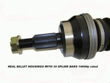 The Driveshaft Shop® (05-14) Mopar SRT-8 1400HP Full Chromoly Level 5 Direct Bolt-In Axles (with Paramount 8.8 Conversion) 