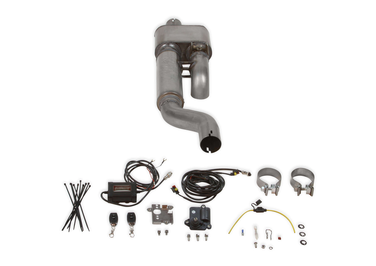 Flowmaster® (19-23) Silverado/Sierra 409SS FlowFX Direct Fit Dual Mode Muffler with Active Valve