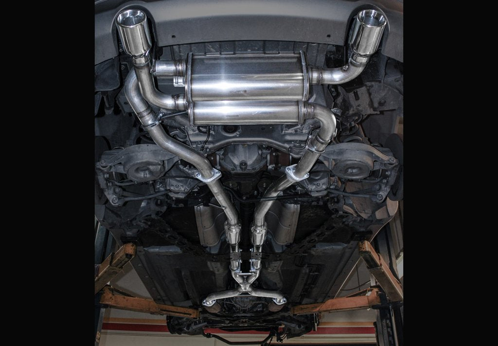 Stillen® (02-07) Infiniti G35 Coupe 304SS Cat-Back Exhaust with Dual Wall Tips