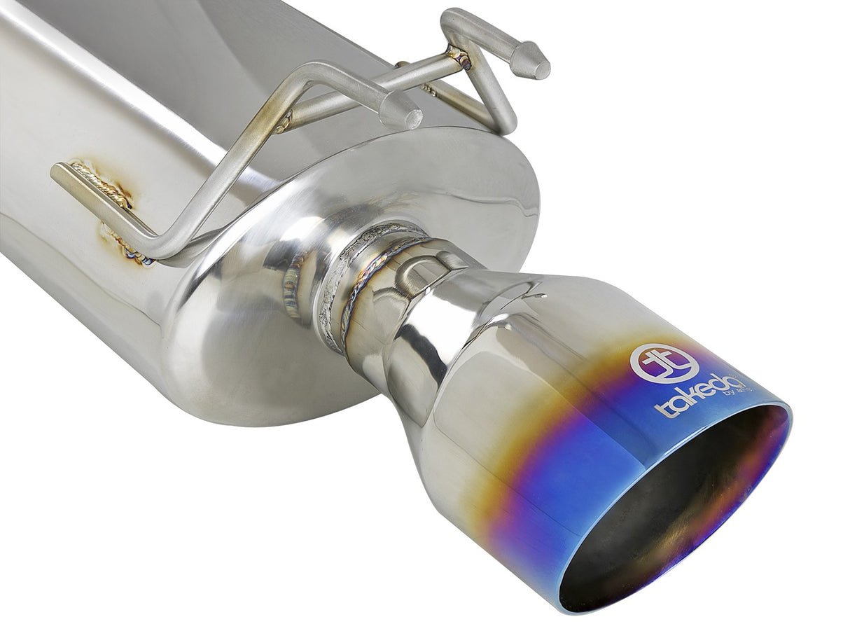 Takeda® (13-17) Accord Sedan 2-1/2" to Dual 1-3/4" 304SS Cat-Back System