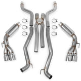 Hooker® (10-14) Camaro BlackHeart™ 304 SS Cat-Back Exhaust System 