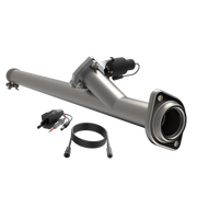 QTP® (15-23) F-150 304SS 2.5" Valvetronic Mid-Pipe (Super Cab/6.5' Bed-Crew Cab/5.5' Bed-145" WB)