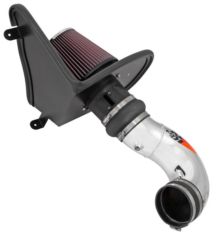 K&N® 69-4534TP - 69 Series Typhoon® Aluminum Polished Cold Air Intake System 